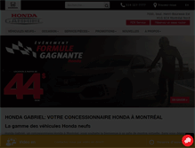 Tablet Screenshot of hondagabriel.com